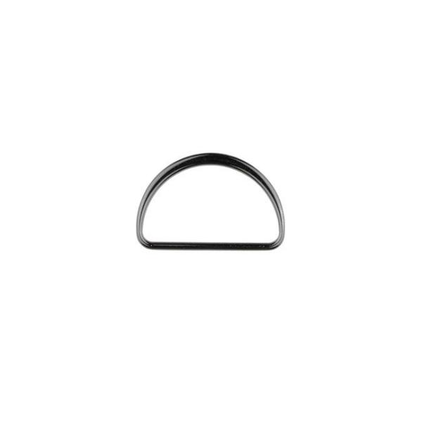 Metall-D-Ring Anthrazit 4 cm Breite